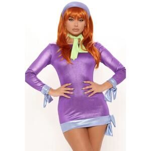 NEW Daphne Scooby Doo Sexy Halloween Costume Size Large XL
